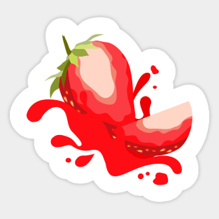 Strawberry Sticker